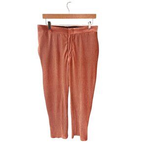 ASOS Womens Striped Wide-Leg Pants L 32" Waist Polyester/Elastane